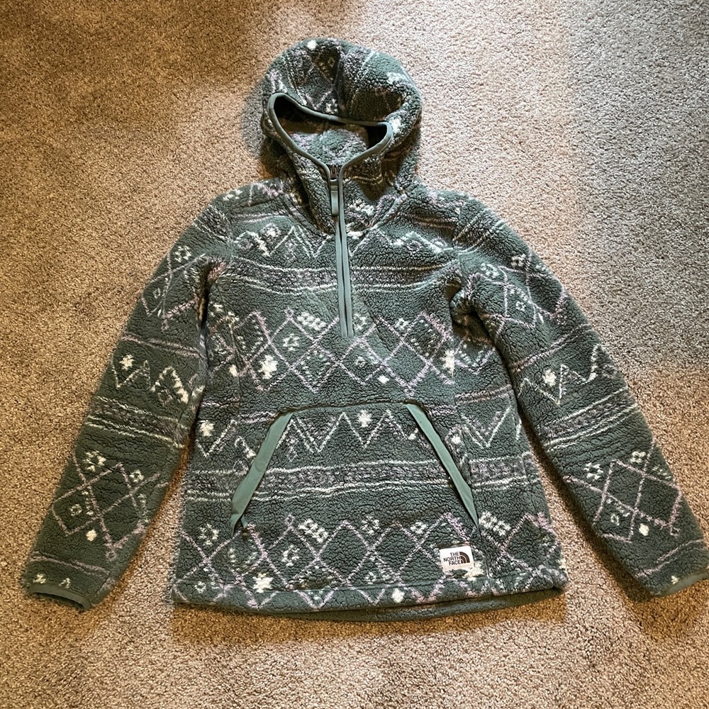 The North Face Forest Green Fleece Jacket